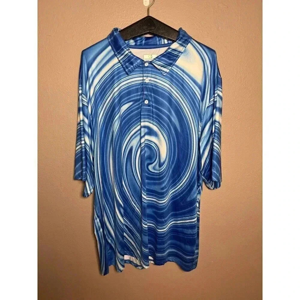 Obnoxious Golf The Hurricane Polo Size 3XL